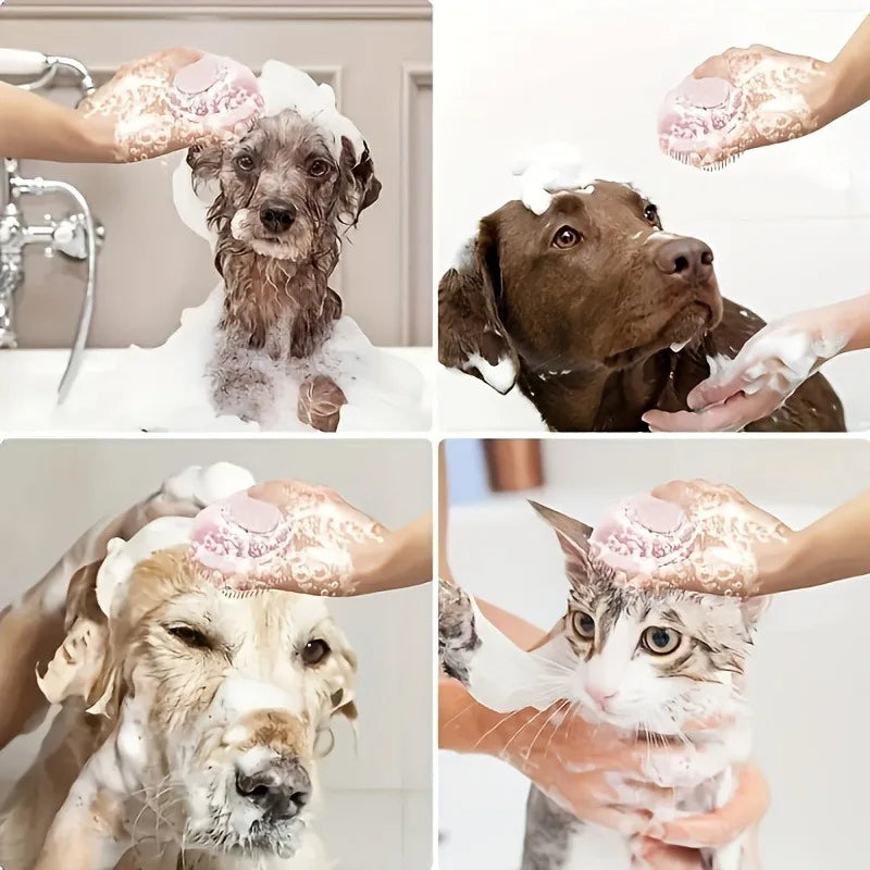Elor ® Silicone Pet Bath Brush
