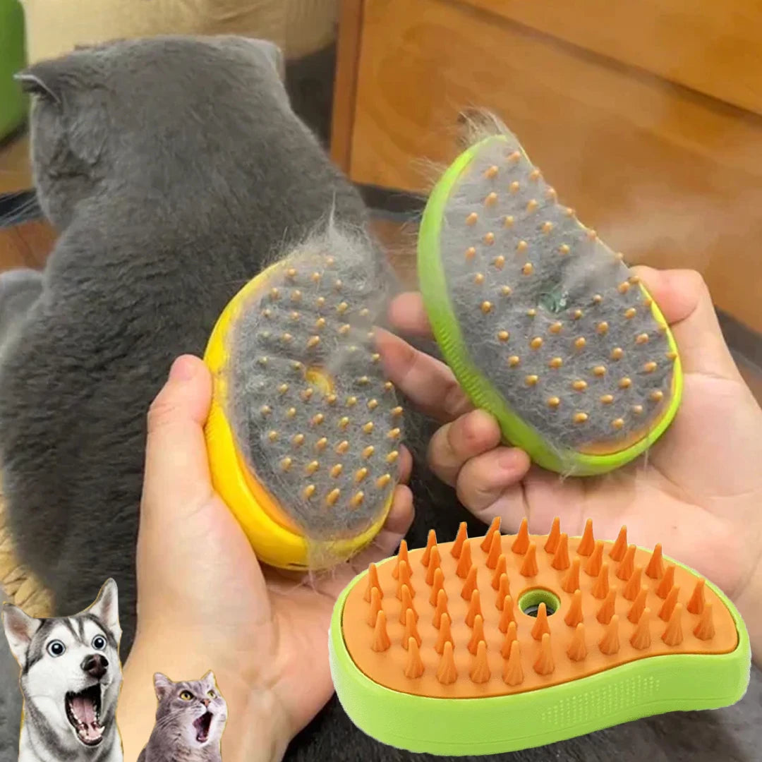 Pet Steamy Electric Brush