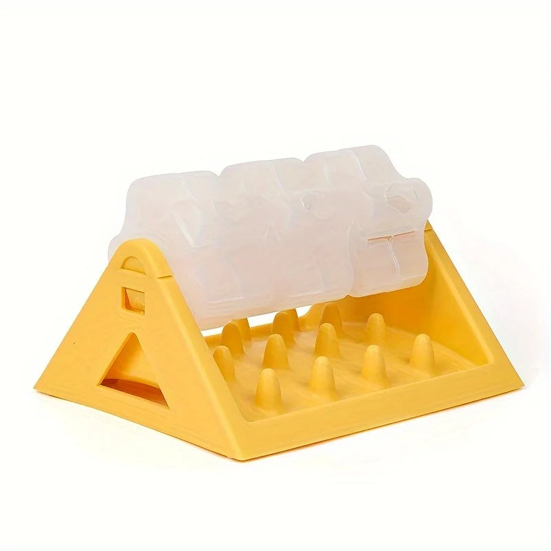 Interactive Dog Food Dispenser Toy - Puzzle Feeder with Leak-Proof Design, Slow-Feeding Design & Durable PP Material for Dogs