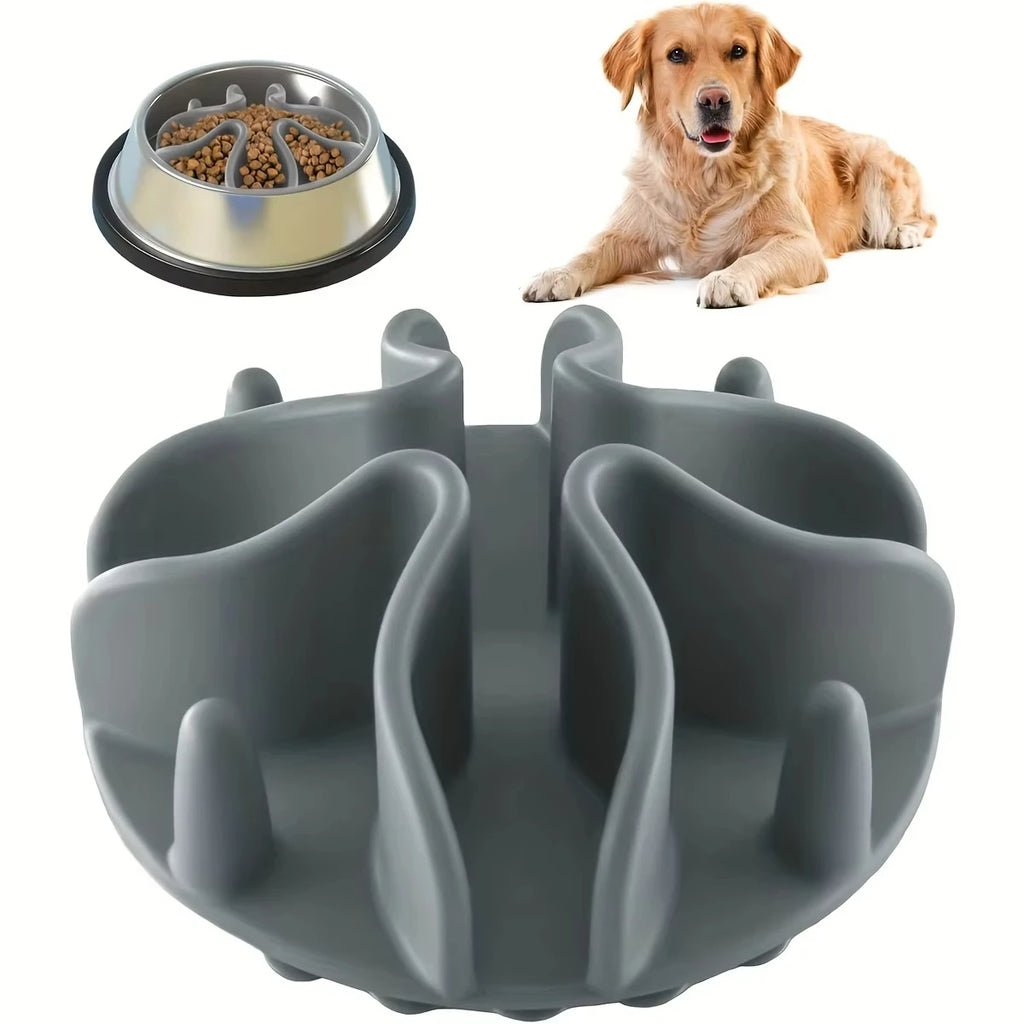 Elor ® Paws Soft Silicone Puzzle Pet Bowl