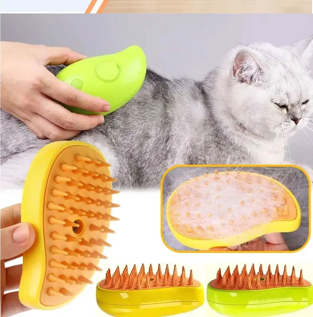 Elor ® Pet Steamy Electric Brush