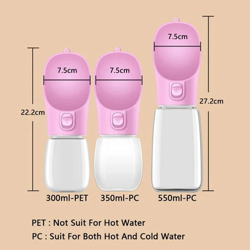 Elor ® Portable Dog Water Bottle
