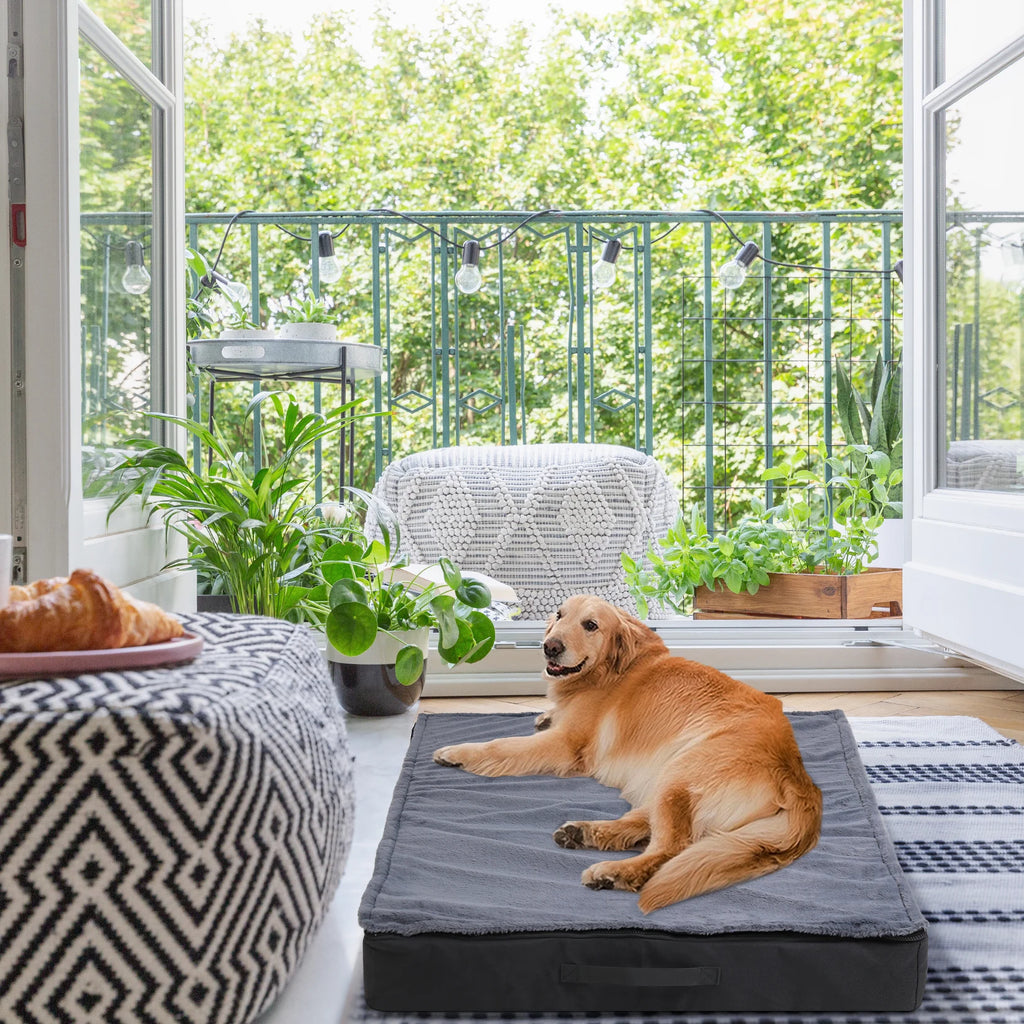 Elor ® Orthopedic Dog Bed for Medium & Large Dogs