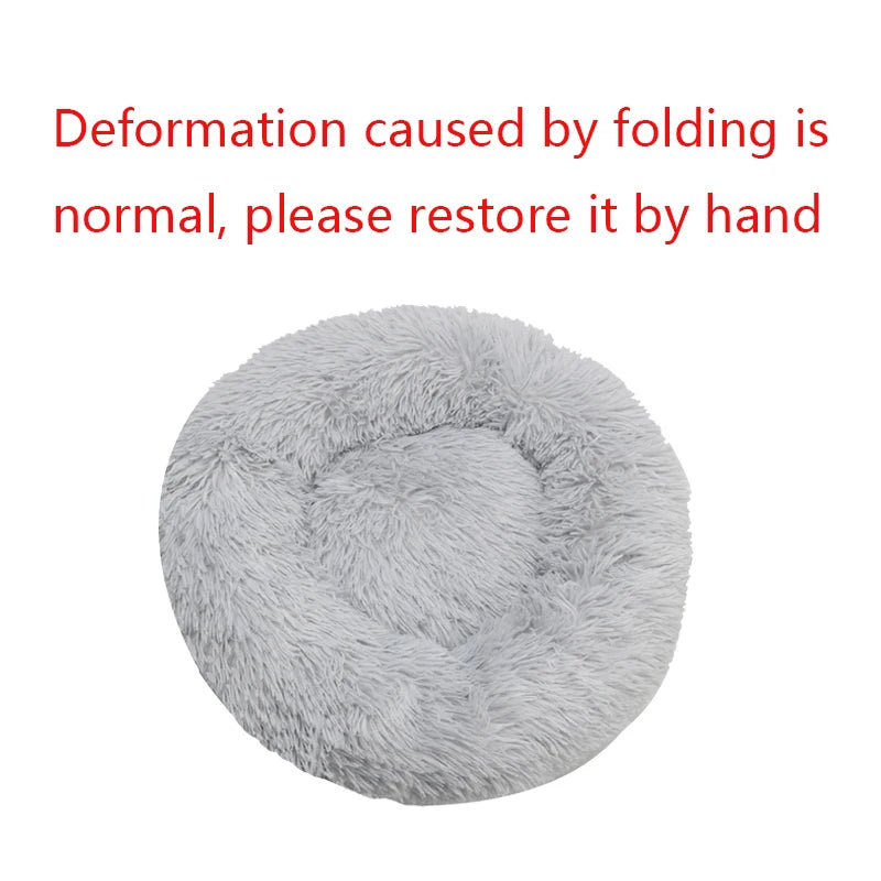 All-Season Dog House Bed ,Washable Warm Pet Bed for Small Dogs & Cats