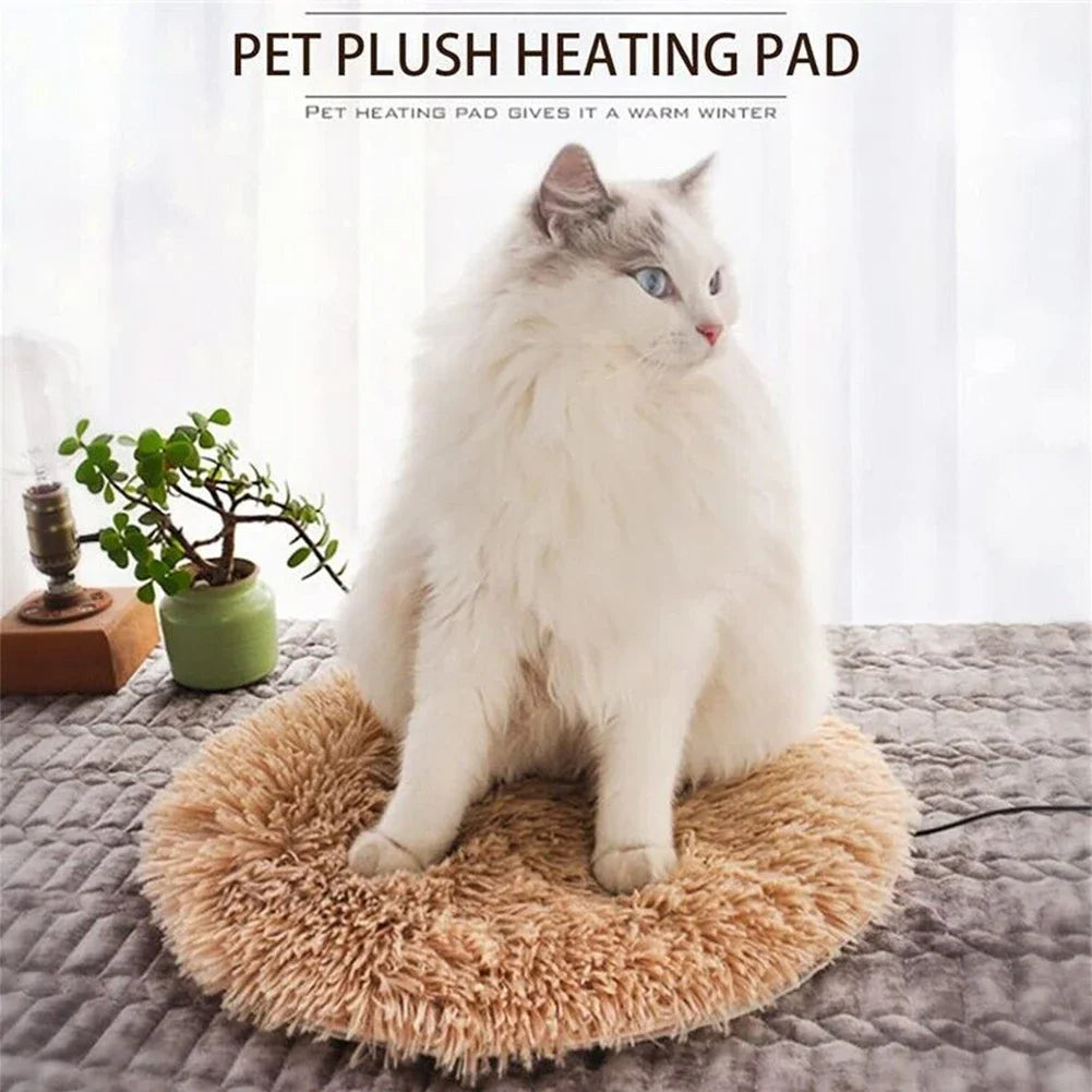 1pc 40cm Pet Electric Blanket Heating Pad Dog Cat Bed Mat Pet Dog Sofa Cushions Pet Space Beds Heater Home Pet Heating Products