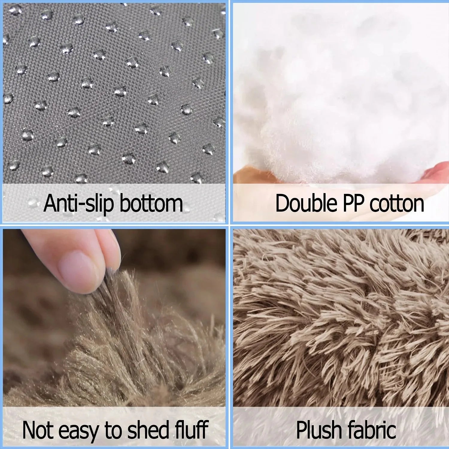 All-Season Dog House Bed ,Washable Warm Pet Bed for Small Dogs & Cats