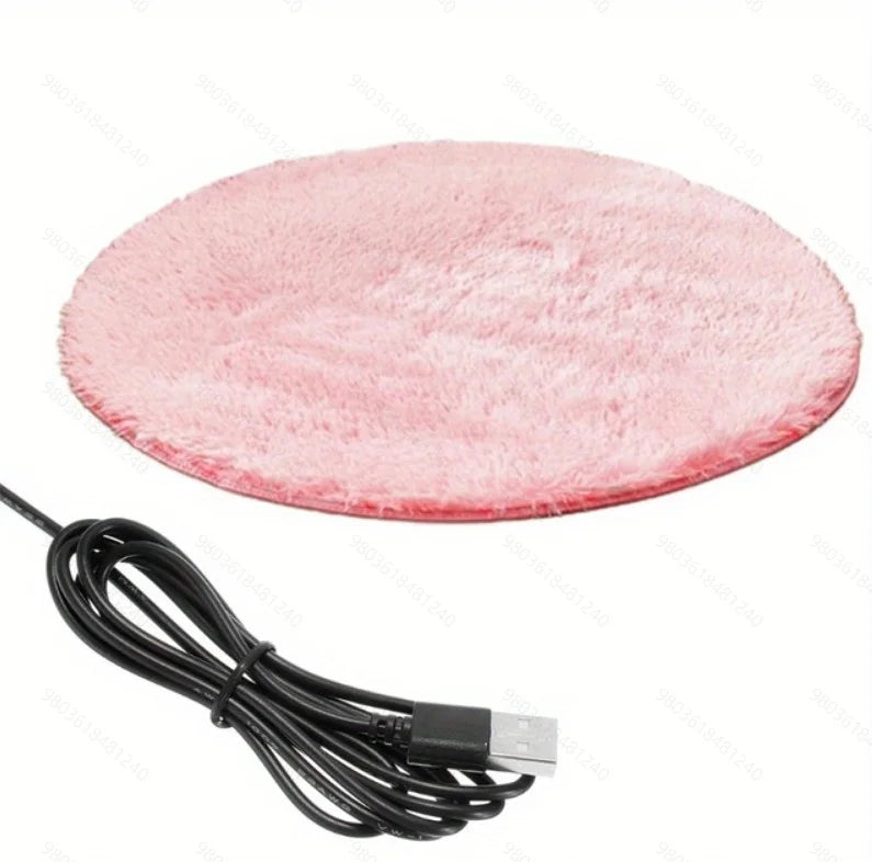 1pc 40cm Pet Electric Blanket Heating Pad Dog Cat Bed Mat Pet Dog Sofa Cushions Pet Space Beds Heater Home Pet Heating Products