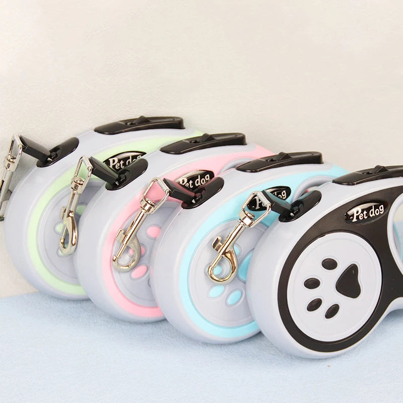 Automatic Pet Traction Rope, Retractable, Outdoor Walking leash, Dog Supplies, New, 3 M, 5m