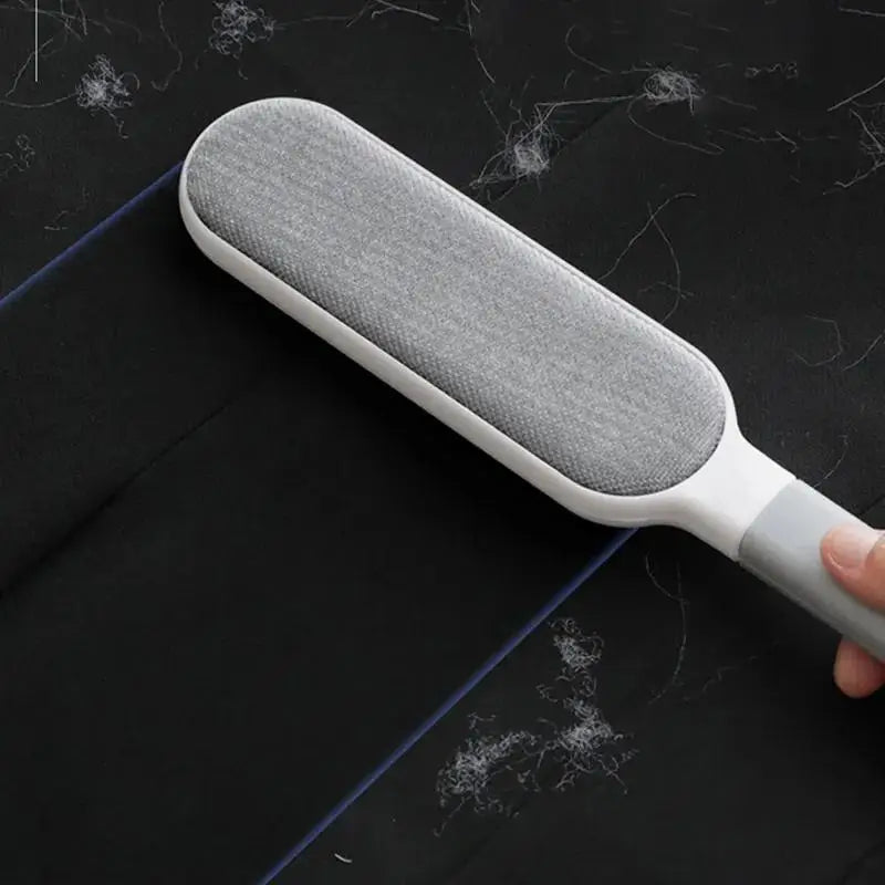 Double-Sided Pet Hair Remover Manual Electrostatic Sticky Lint Brush for Cat Clothing Sofa