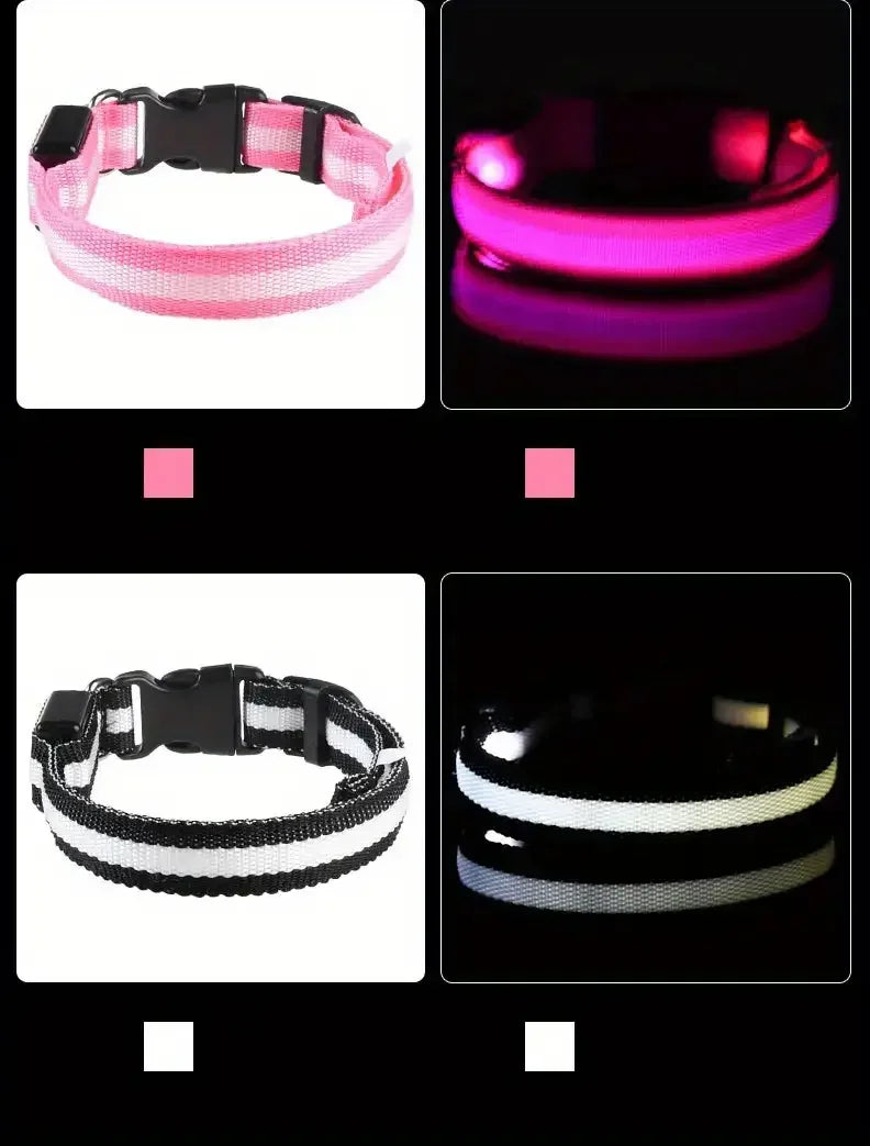 Elor ® Nylon LED Night  Leash