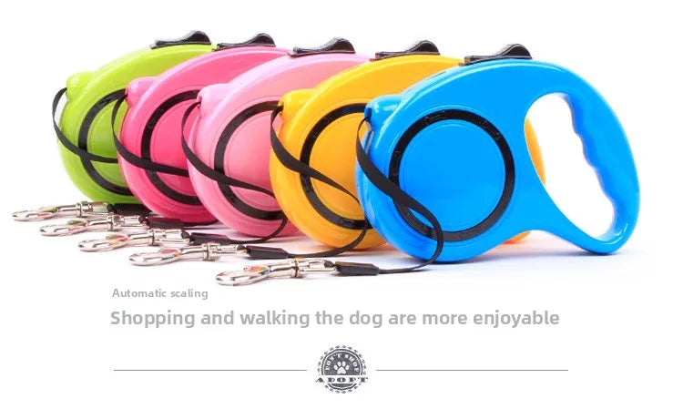 Dog automatic retractable leash with VIP teddy dog chain, dog walking rope, cat rope, cat chain, dog leash