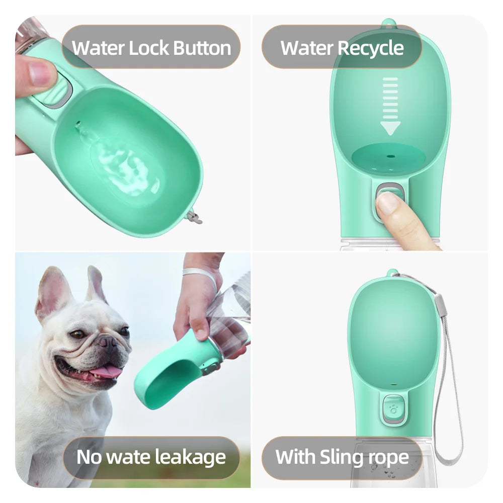 Elor ® Portable Dog Water Bottle