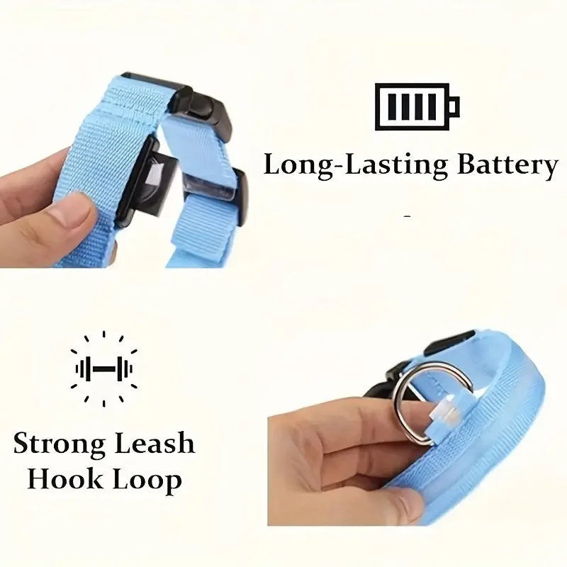 Elor ® Nylon LED Night  Leash