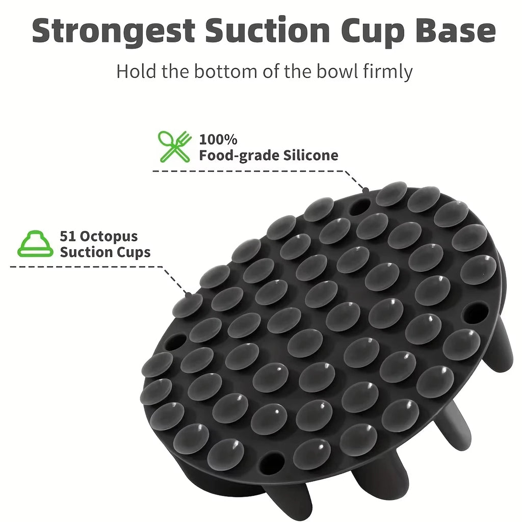 Elor ® Paws Soft Silicone Puzzle Pet Bowl
