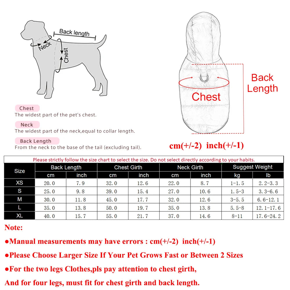 Elor ® Dog Winter Clothes