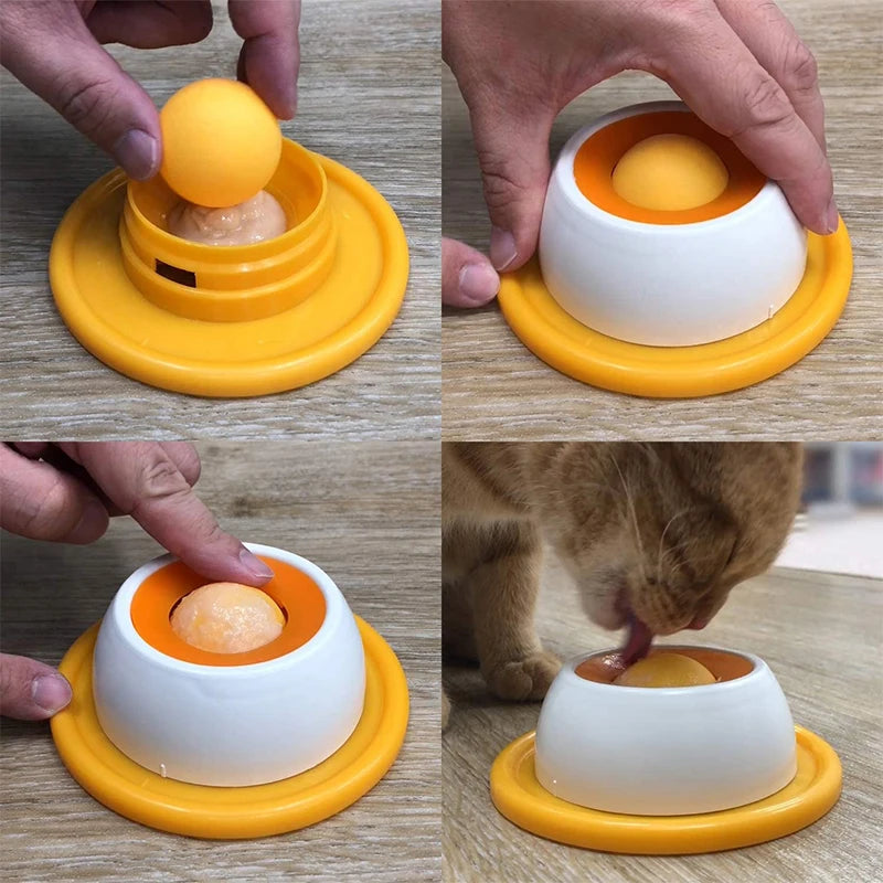 Elor ® Paws Yogurt Licking Bowl