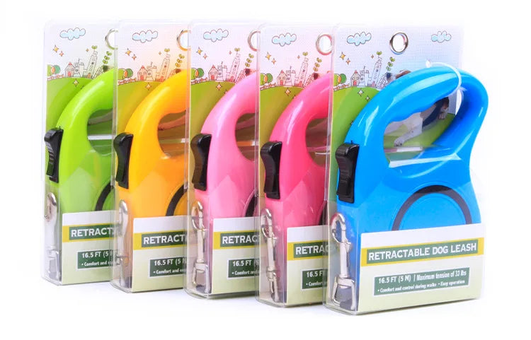 Dog automatic retractable leash with VIP teddy dog chain, dog walking rope, cat rope, cat chain, dog leash