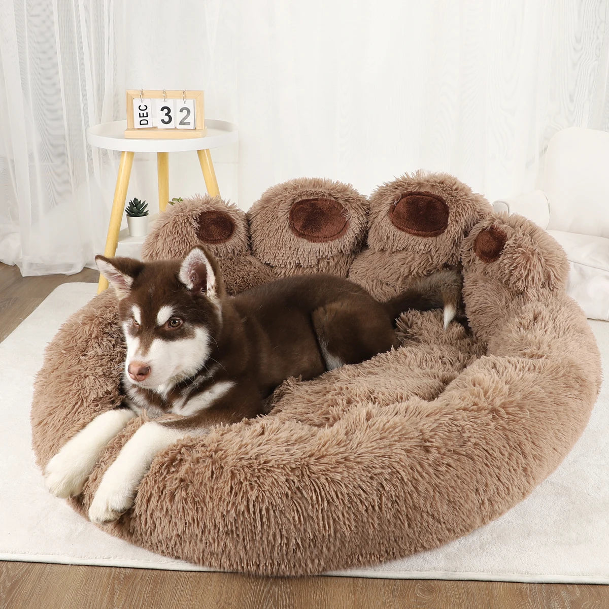 Warm Fluffy Pet Bed