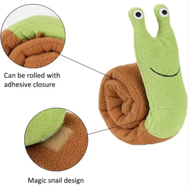 Elor ® Paws Snail Shaped Pet Toy