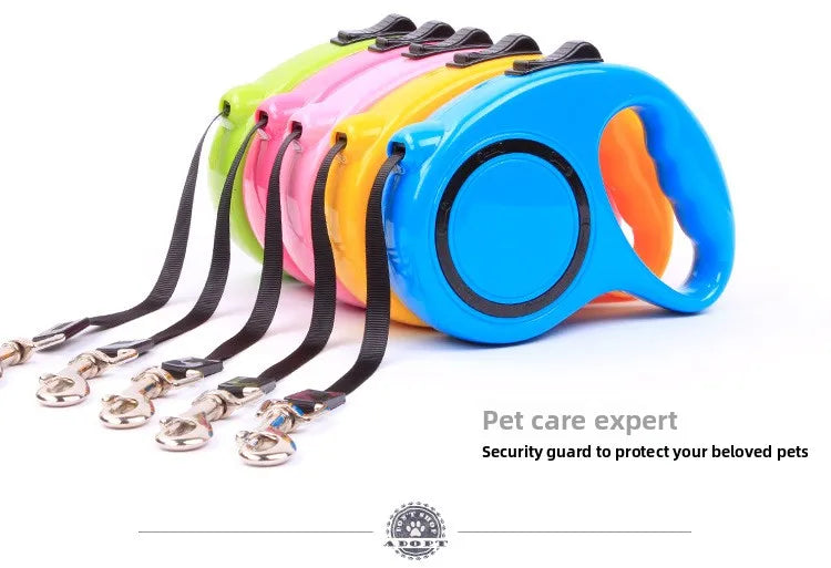 Dog automatic retractable leash with VIP teddy dog chain, dog walking rope, cat rope, cat chain, dog leash