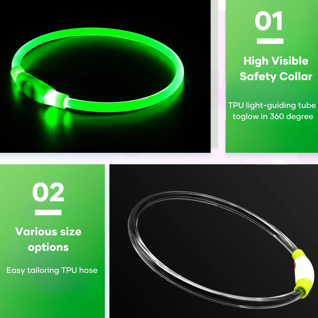 Elor ® Pet Dog LED Light Collar
